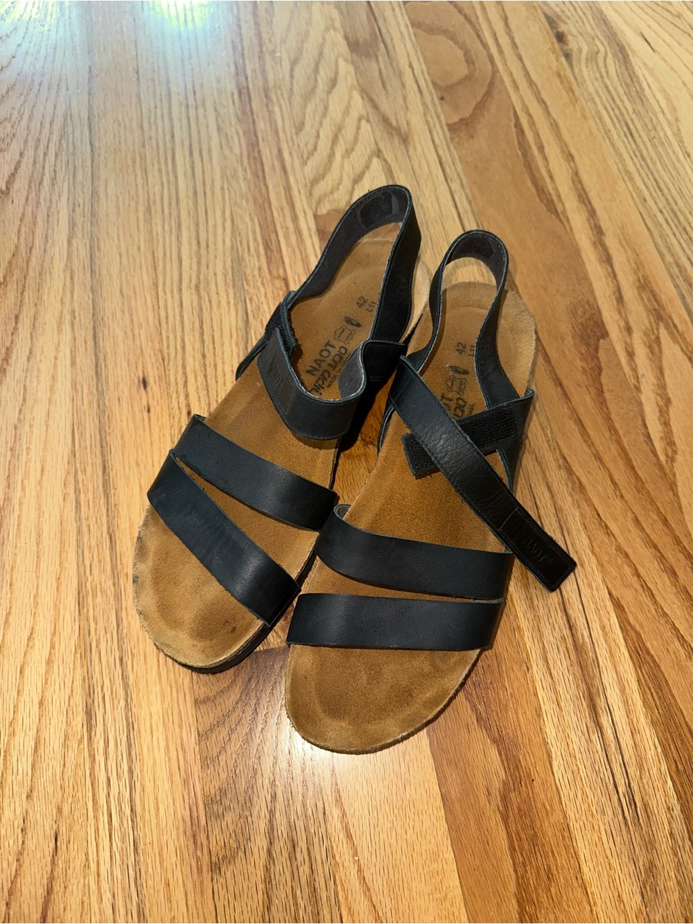 NOAT Black Women's Sandals